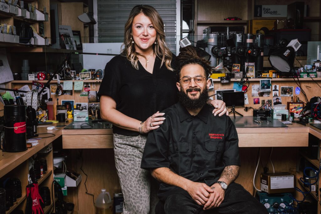 Hansom and Azra working together